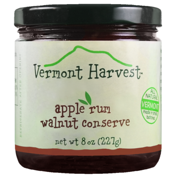 Apple Rum Walnut Conserve