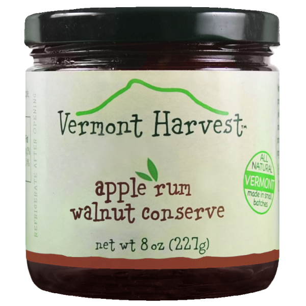Apple Rum Walnut Conserve