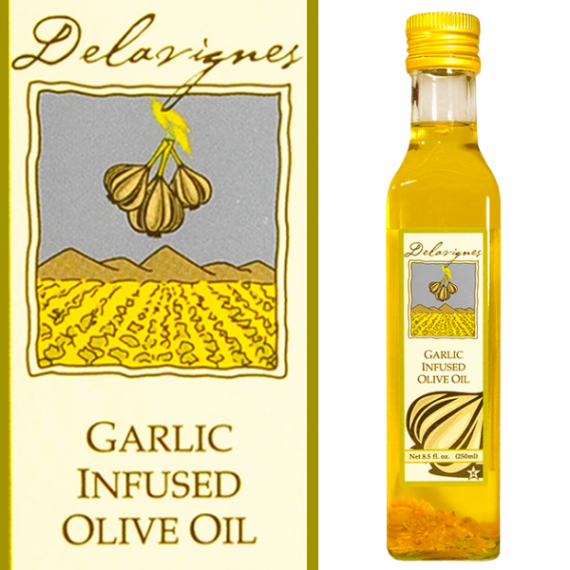 Delavignes Garlic Infused Olive Oil