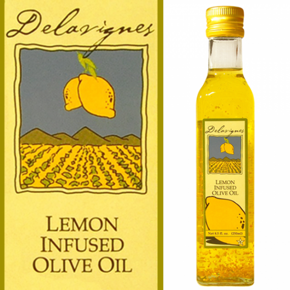 Delavignes Lemon Infused Olive Oil