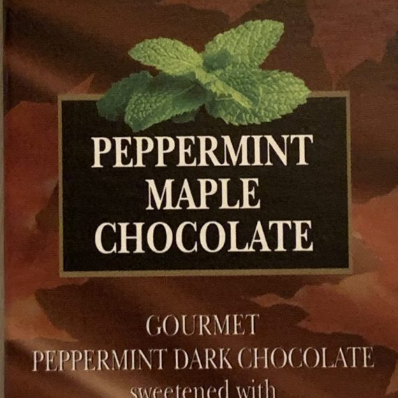 Burks Peppermint Maple Gourmet Dark Chocolate