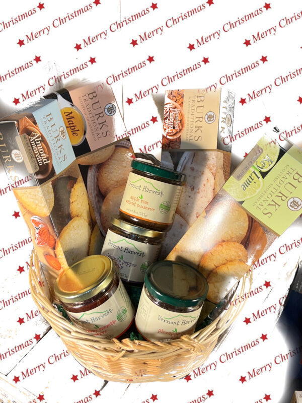 Linzer Cookie Basket