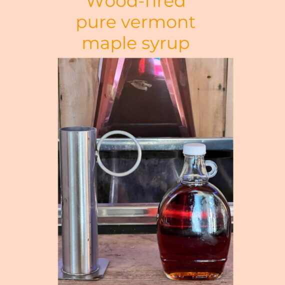 Scrabble Hill Wood Fired Maple Syrup 12 oz