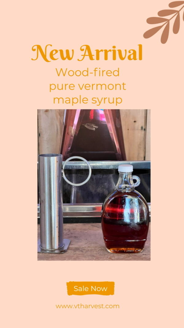 Scrabble Hill Wood Fired Maple Syrup 12 oz